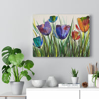 Watercolor Tulips