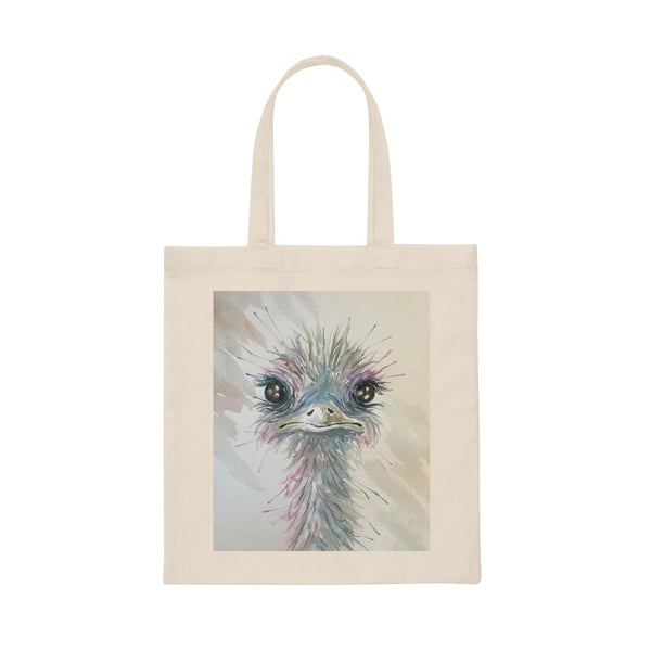Watercolor Baby Ostrich